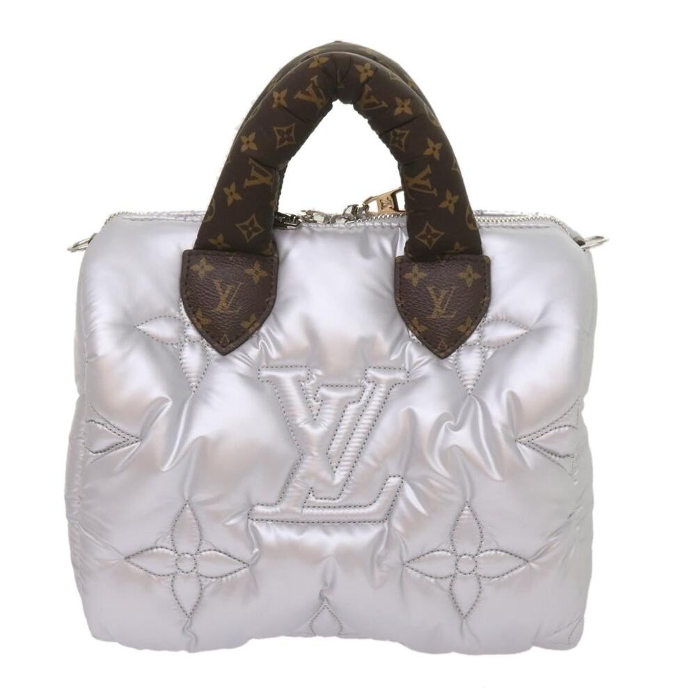 Louis Vuitton Speedy Bandouliere 25 Handbag Silver